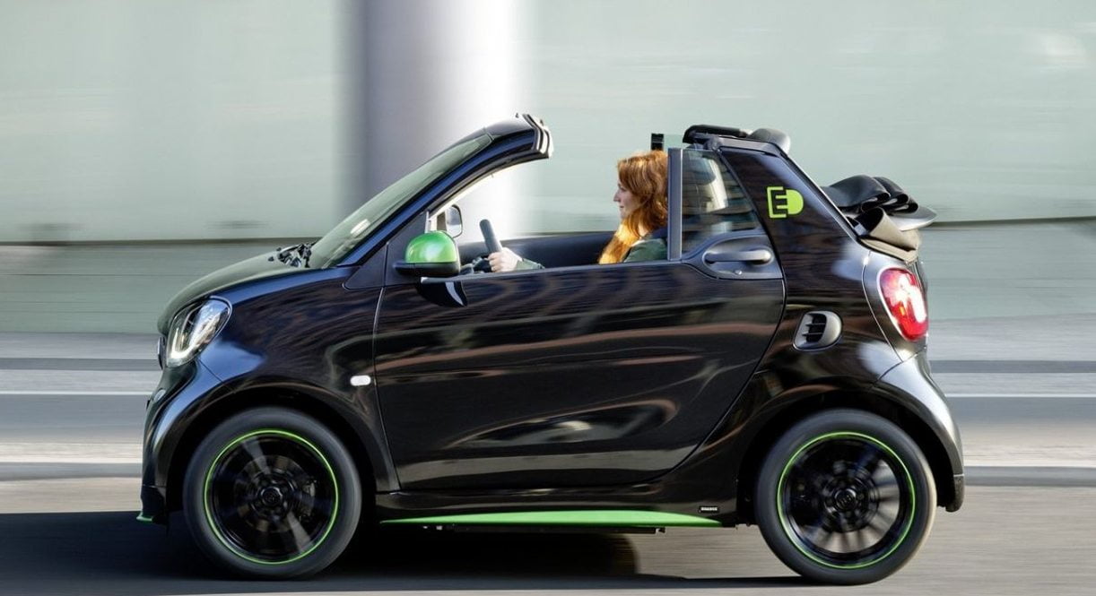 Smart 2024 cabrio electric